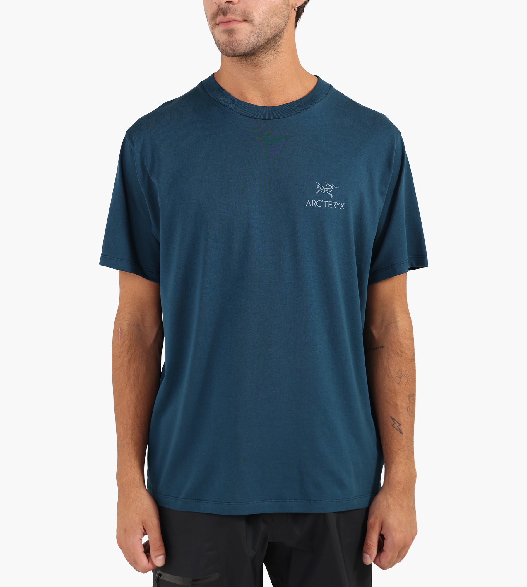 Arc'teryx Kragg SL Cotton Bird Word Tee M Nightscape Lt Night
