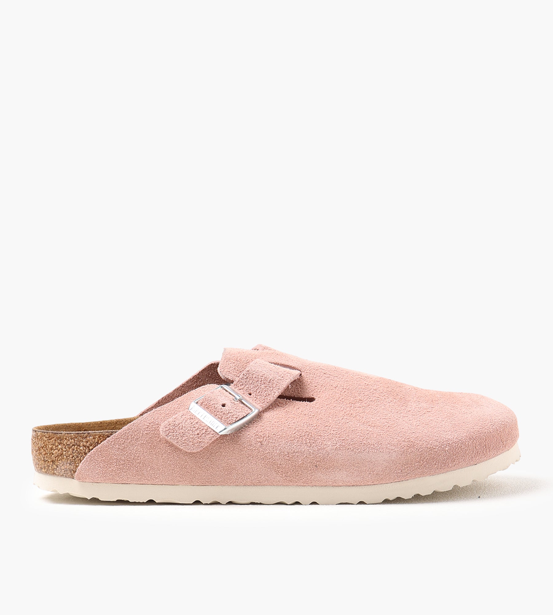 Birkenstock Boston BS Suede Leather Pink Clay