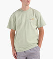 Carhartt WIP American Script T-Shirt Pale Olive