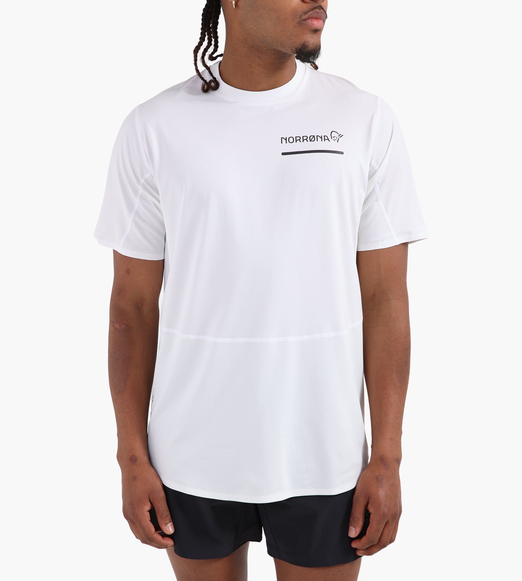 Norrøna Senja Equaliser Lightweight T-Shirt Snow White