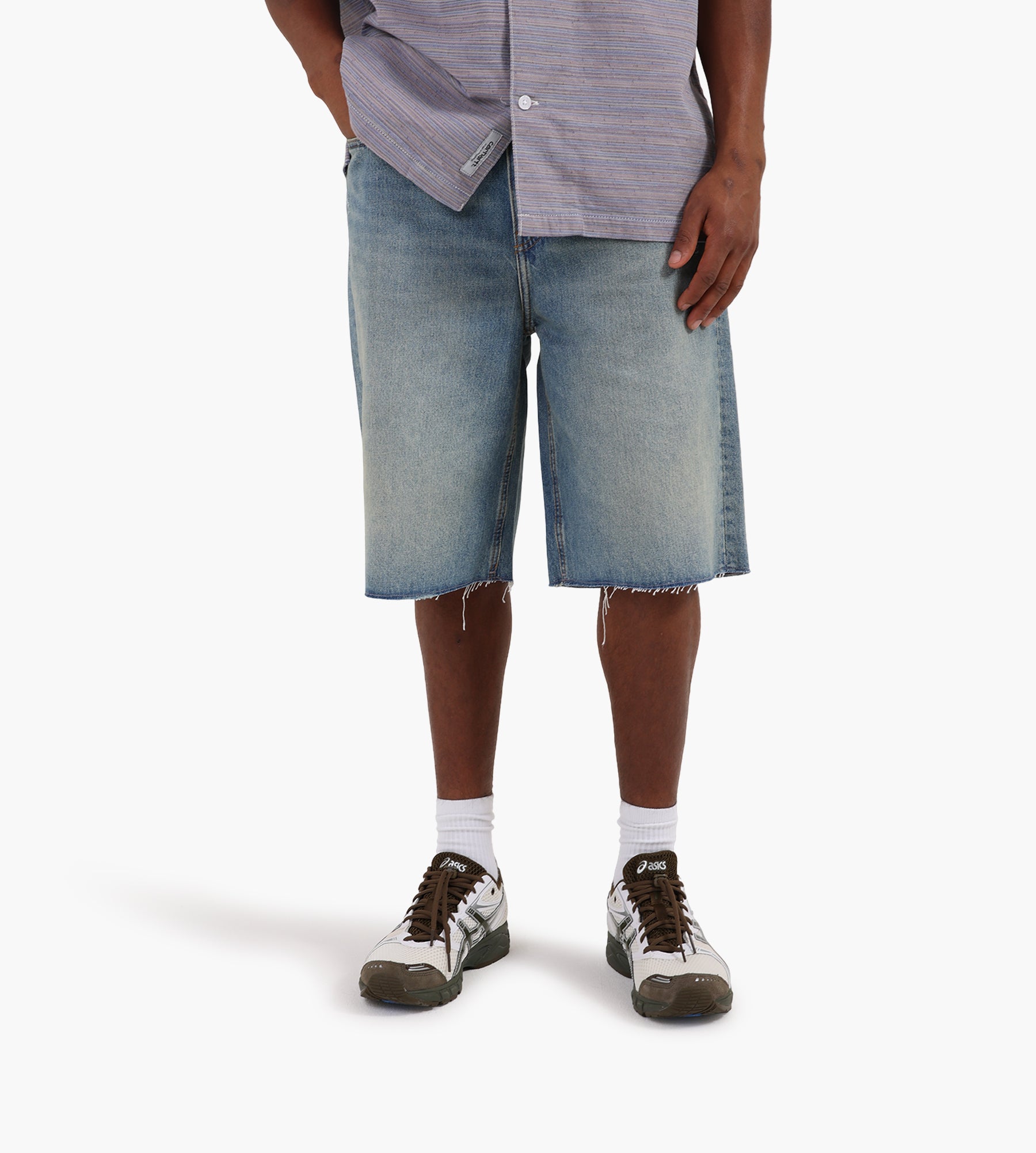 Won Hundred Kayce 80s Light Blue Shorts