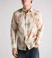 NN.07 Freddy Shirt NO PKT 5733 Creme Print