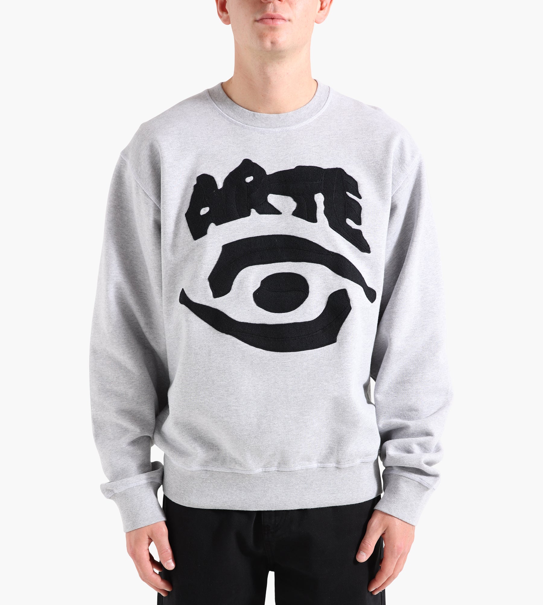 Arte Antwerp Eye Front Crewneck Grey