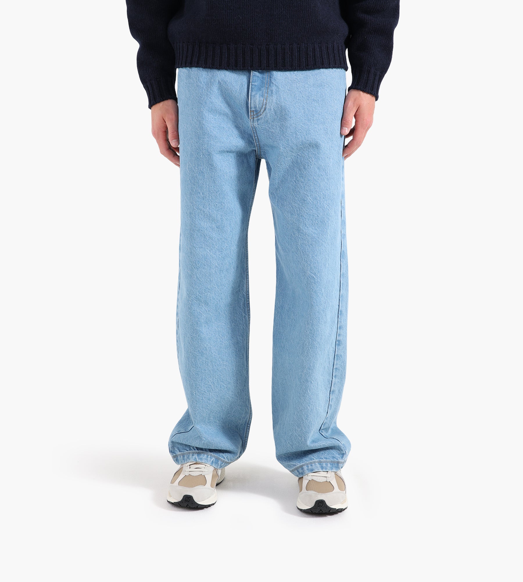 Arte Antwerp Back Pocket Graphic Pants Bleach