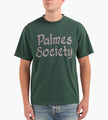 Palmes Society T-Shirt Dark Green