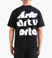 Arte Antwerp Multi Arte Print T-Shirt Black