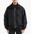 New Amsterdam Surf Association Wool Bomber Jacket Black