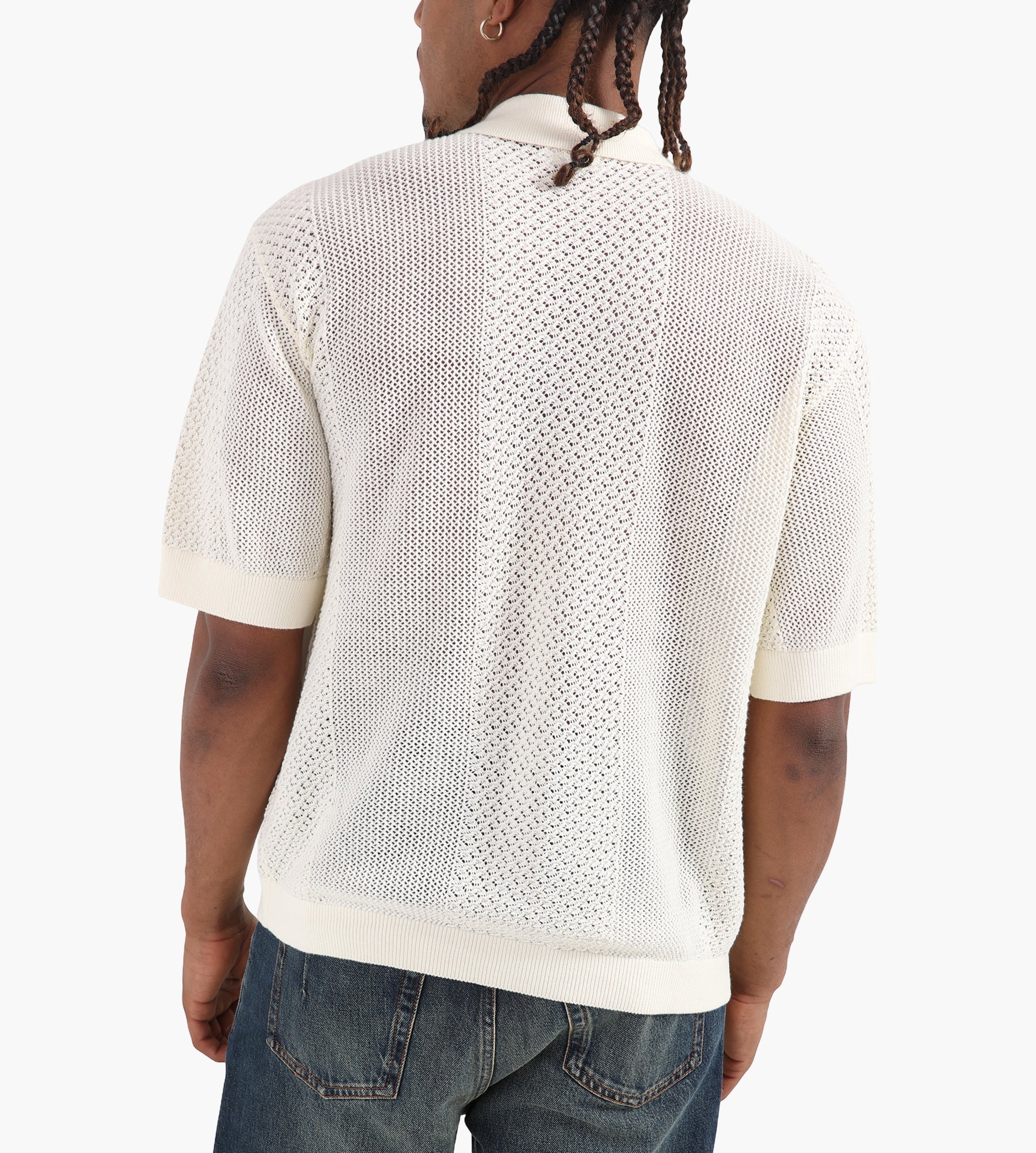 Obey Evan Sweater Shirt Unbleached