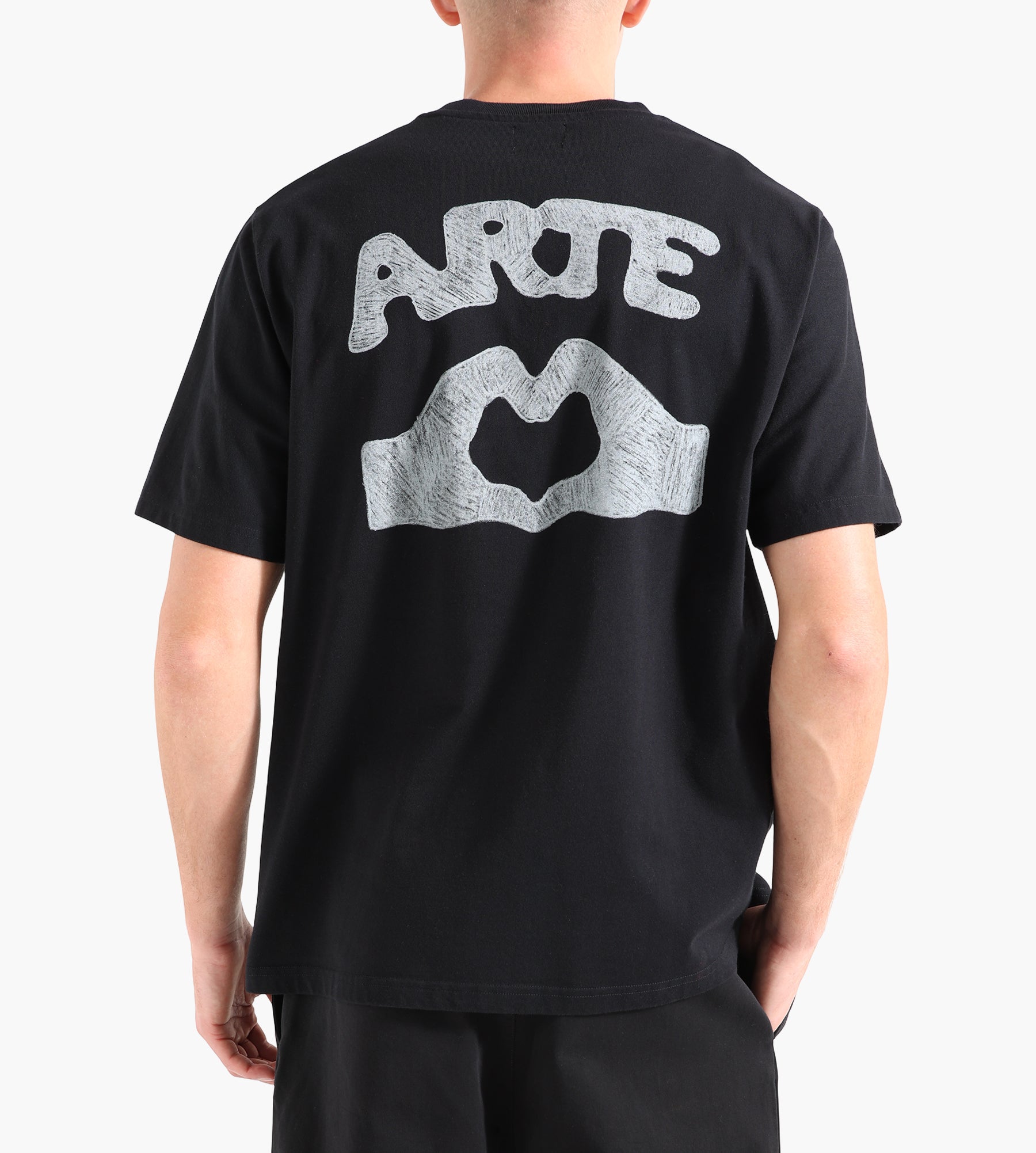 Arte Antwerp Diels Stitch T-shirt Black