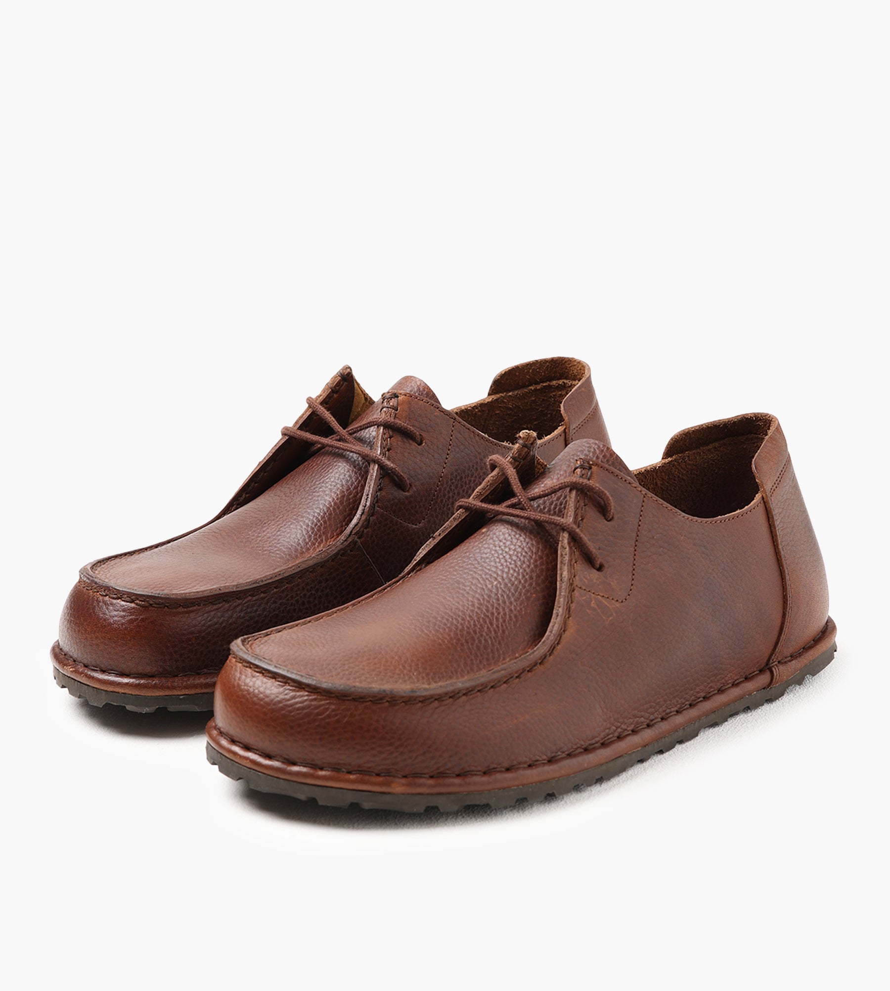 Birkenstock Utti Lace Natural Leather Roast