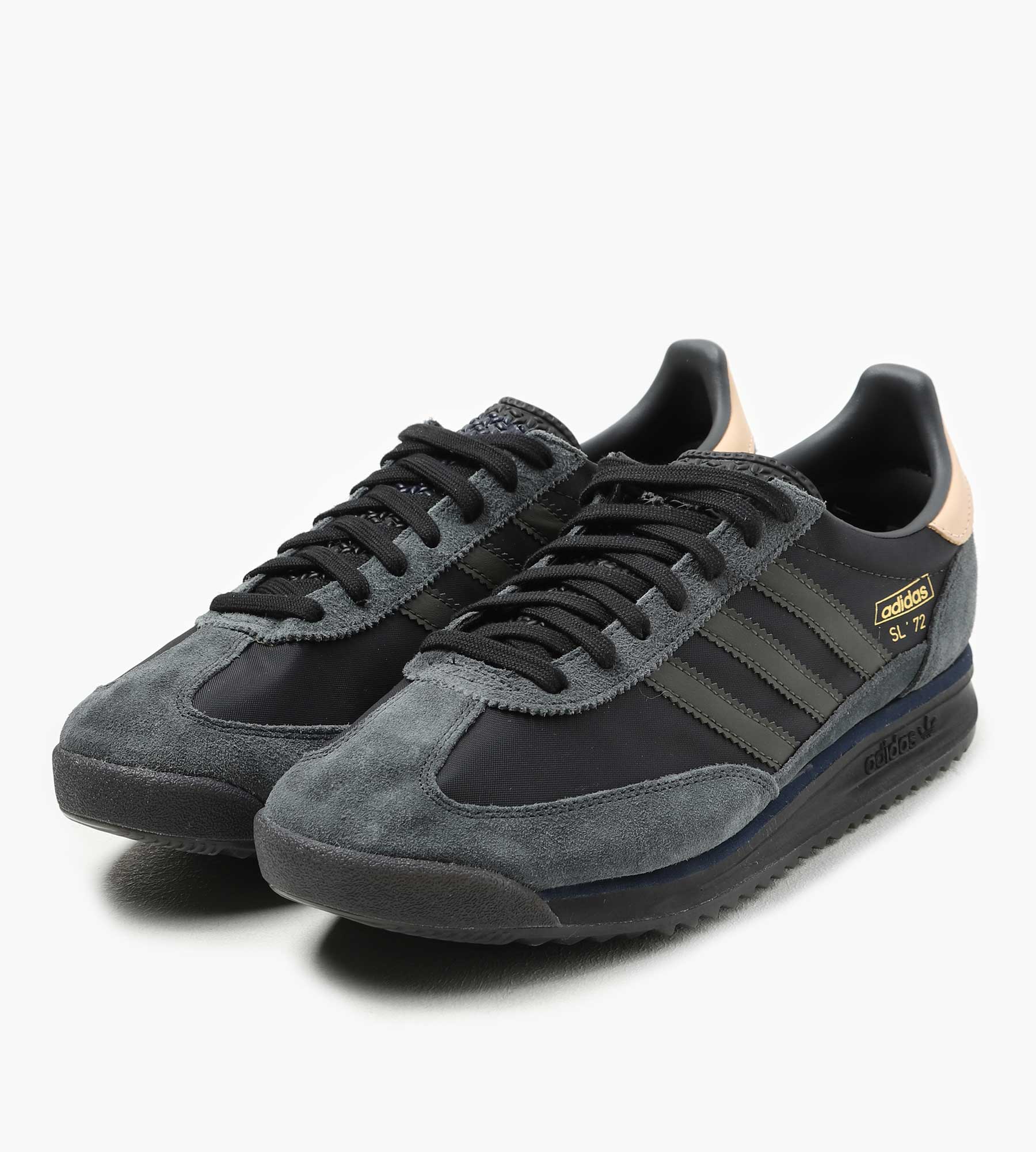 Adidas SL72 RS Core Black Shadow Olive Night Indigo