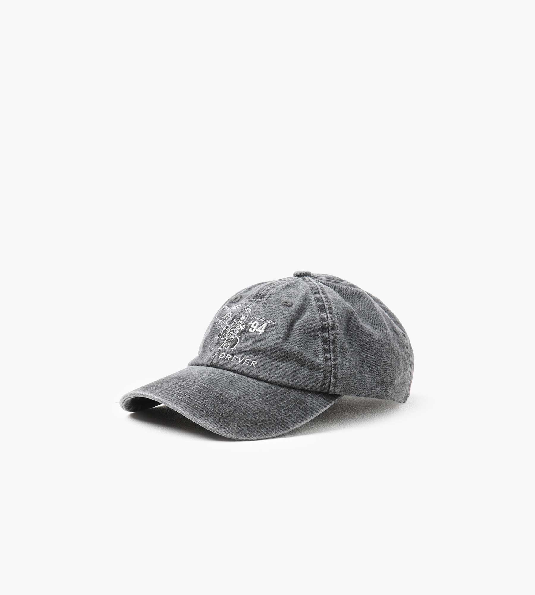 Palmes Forever 6-Panel Cap Charcoal