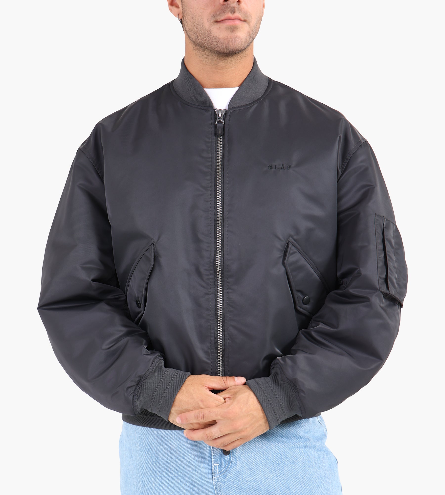 OLAF Bomber Jacket Charcoal