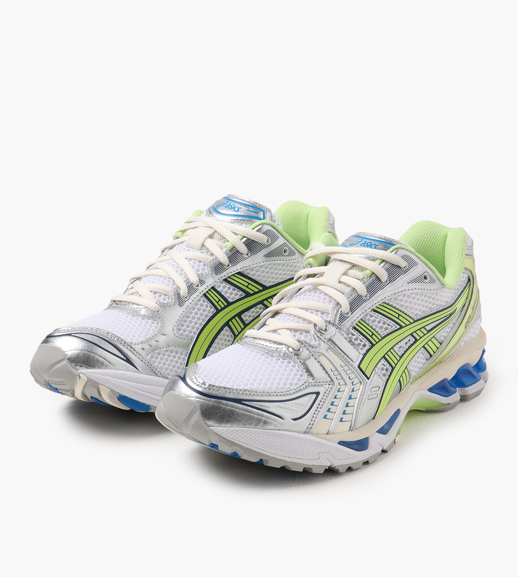 Asics GEL-Kayano 14 White Lime Green