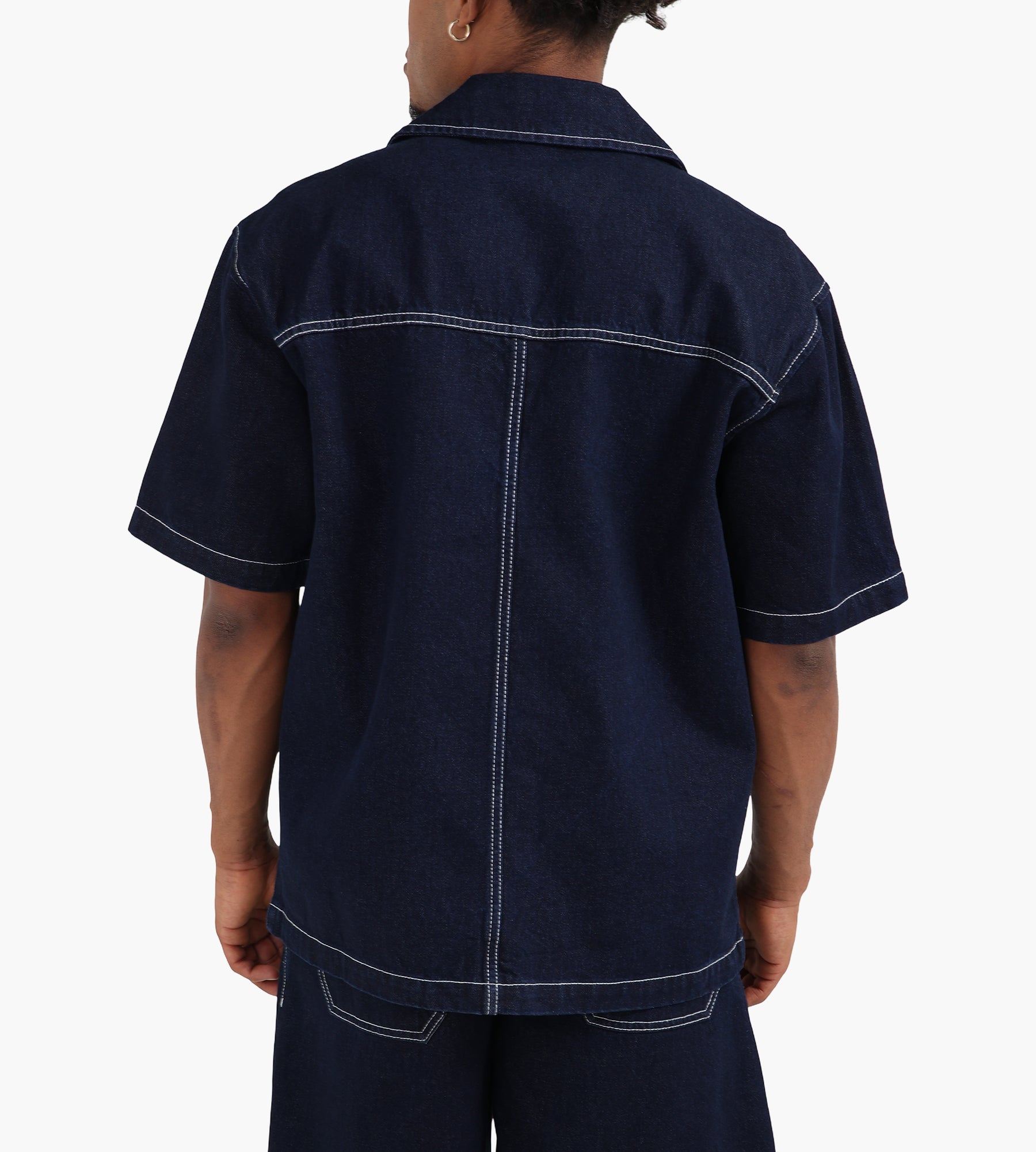Libertine-Libertine Volcano Shirt 3409 Dark Indigo