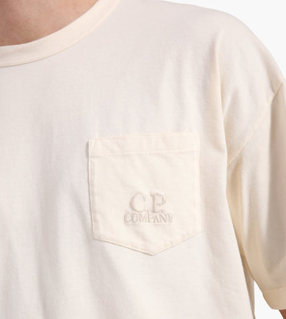 C.P. Company Jersey 20/1 Tee Pistachio Shell