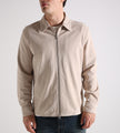 NN.07 Bruce 8444 Suede Leather Jacket White Pepper