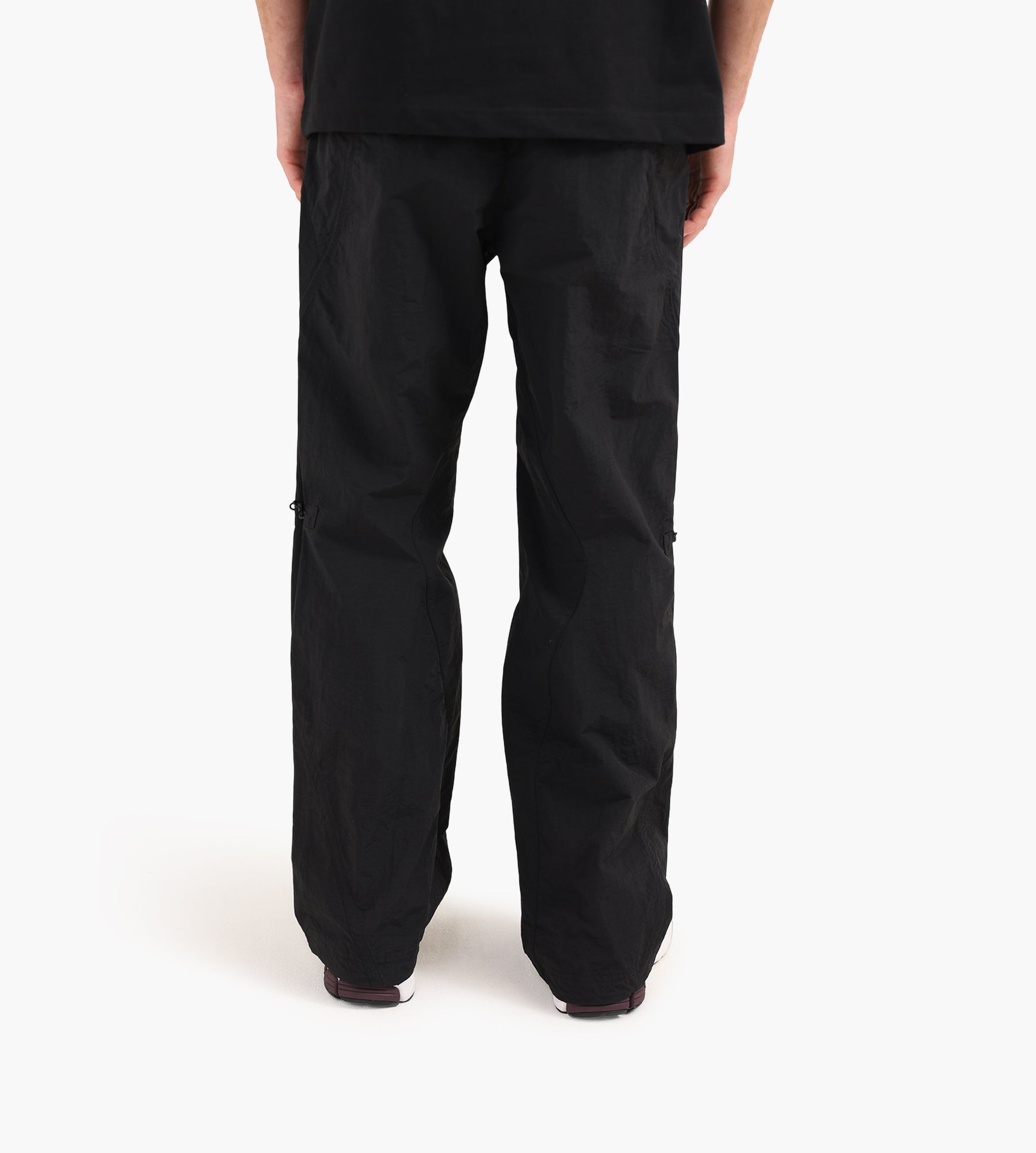 Flâneur Turtle Nylon Trousers Black