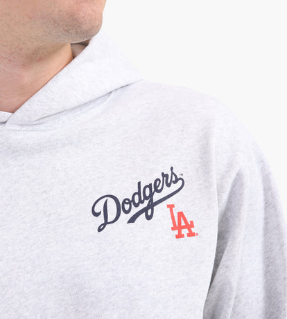 Sporty & Rich LA Dodgers Serif Hoodie Heather Gray
