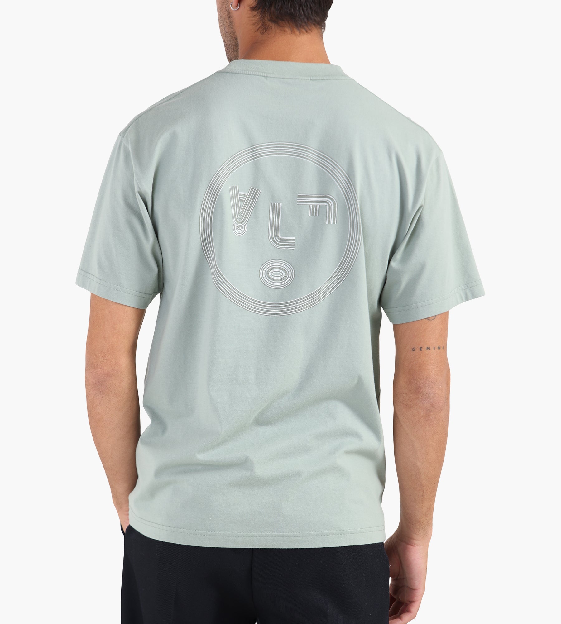 OLAF Lined Face Tee Green Milieu