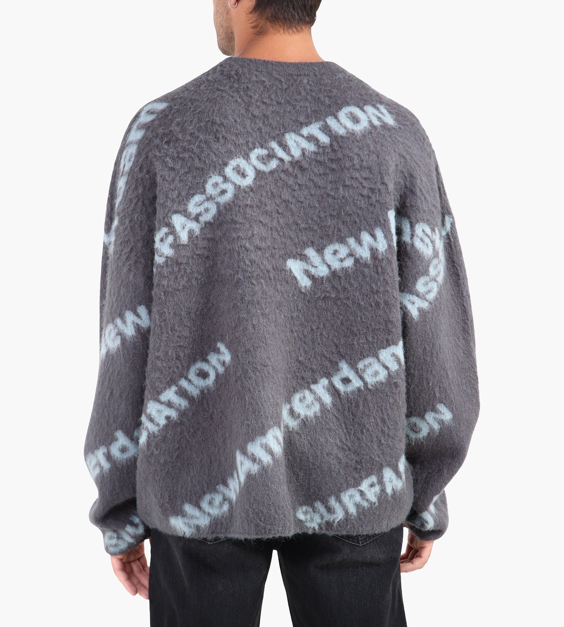 New Amsterdam Surf Association Jacquard Knit Shark Green Teal