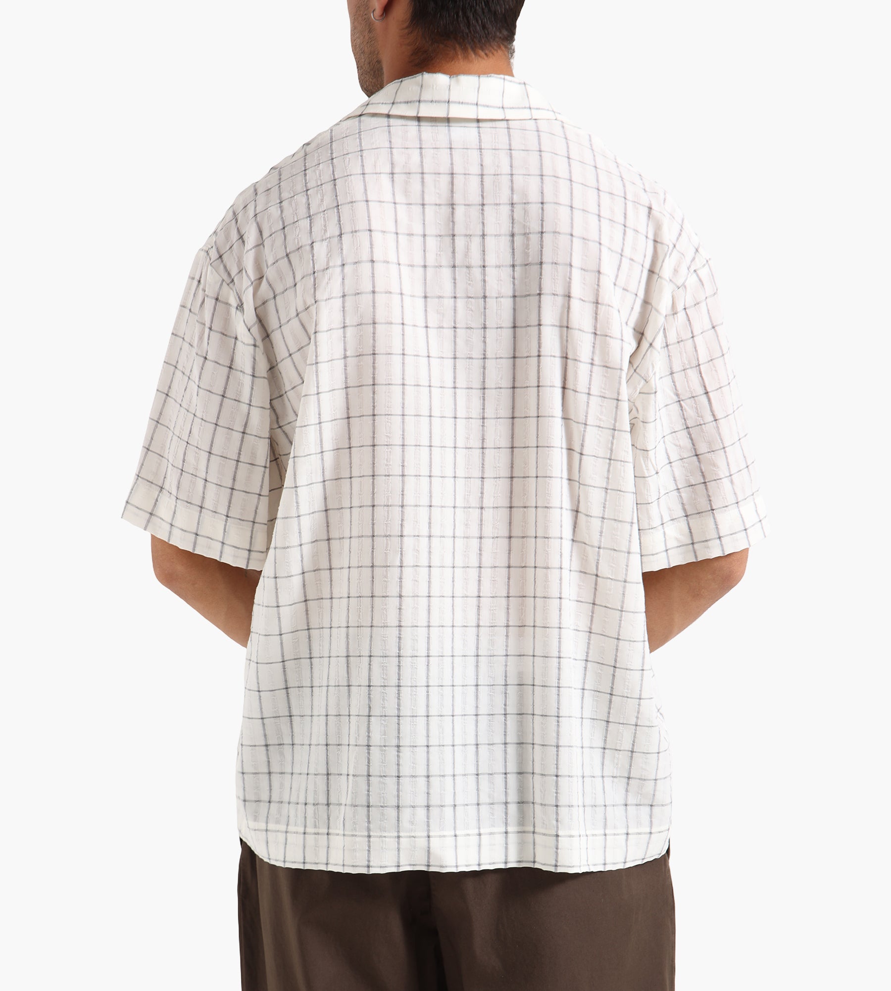 Won Hundred Desmond Shirt Grey Check