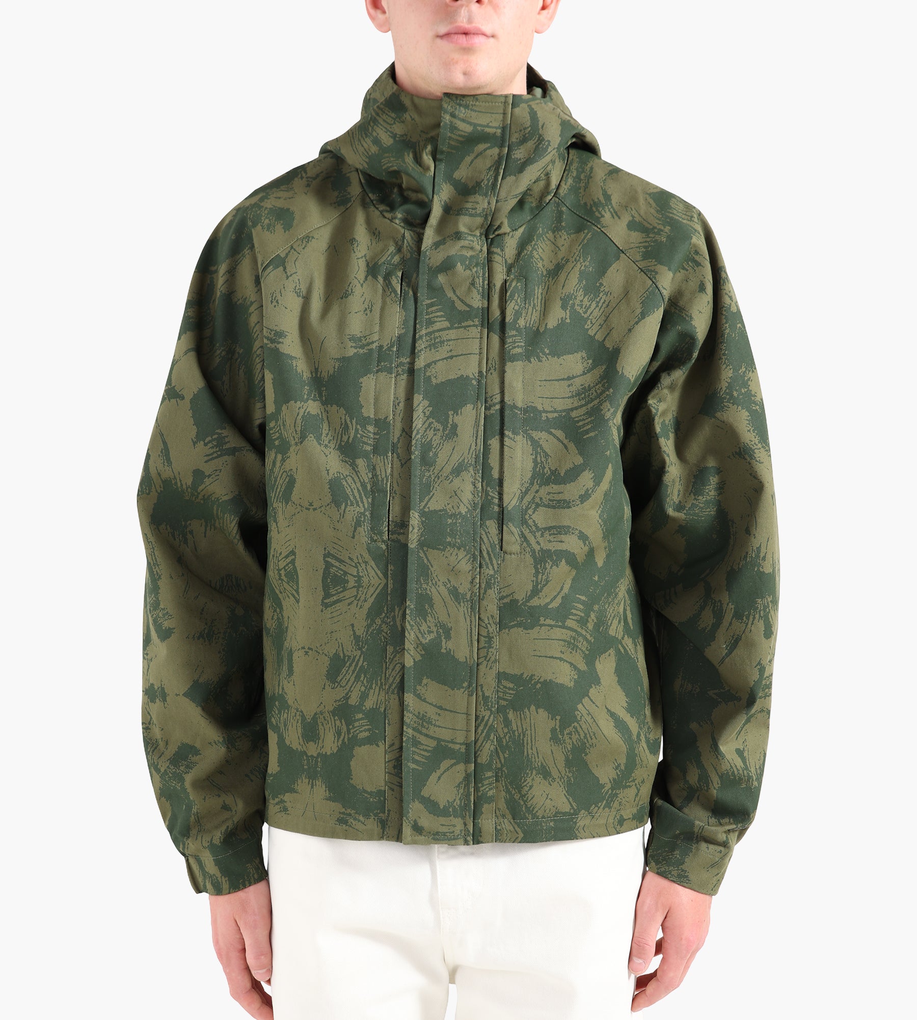Arte Antwerp Scratch Technical Jacket Green