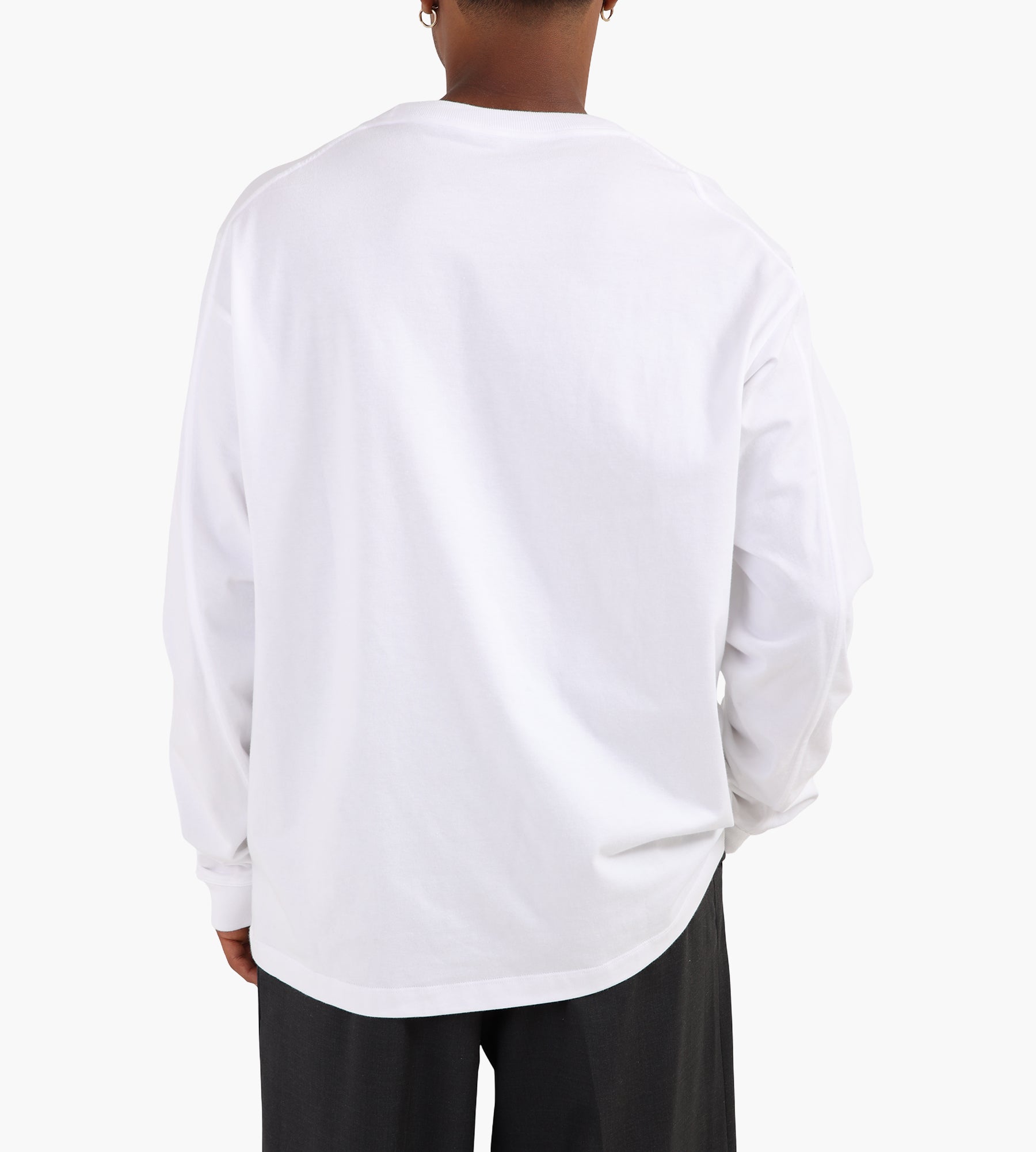 Arc'teryx Kragg Cotton Longsleeve M White Light Black