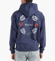 Bram's Fruit Flora Hoodie Washed Navy