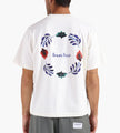 Bram's Fruit Flora T-shirt Solid White