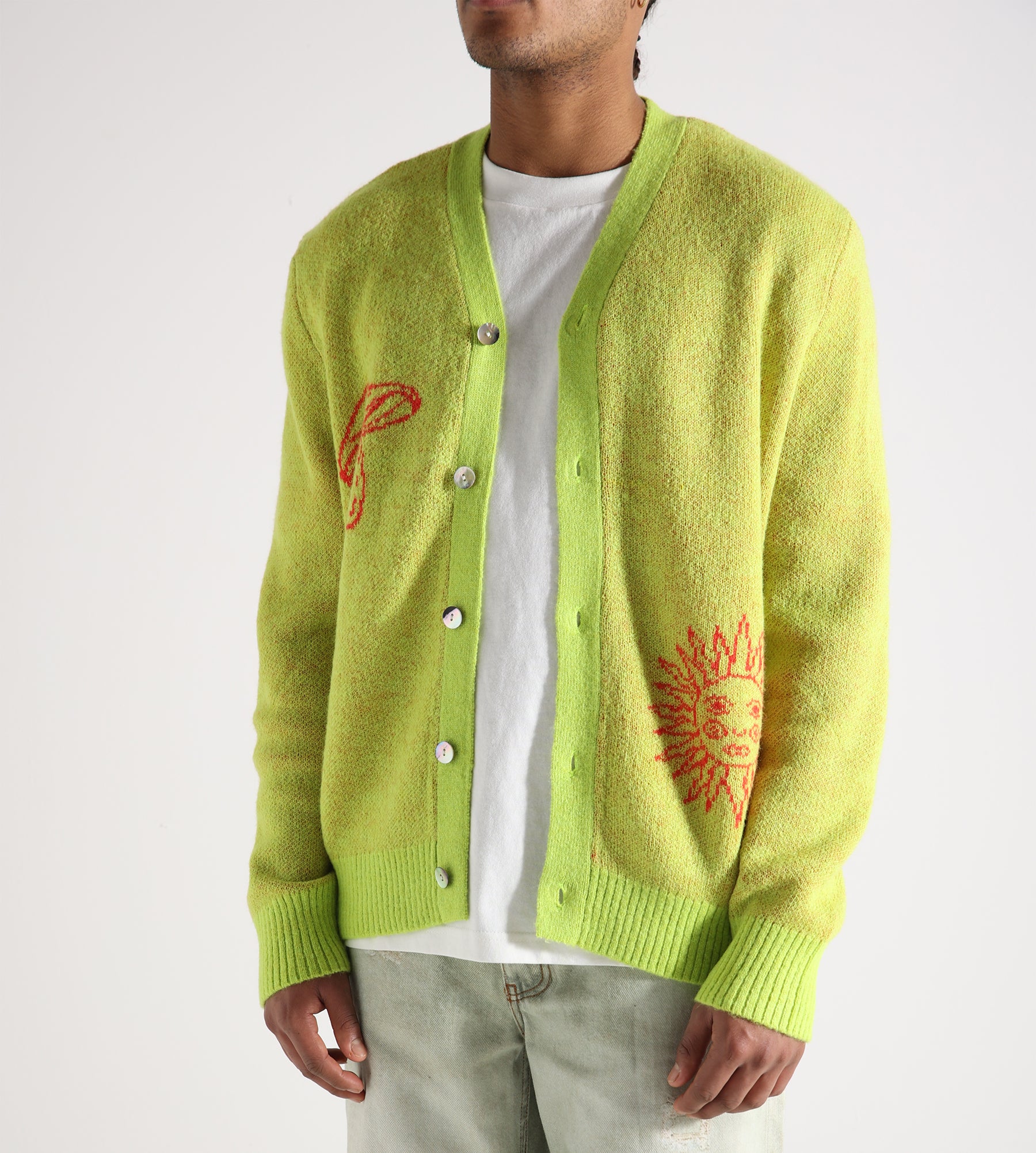 Sabbatical Trip Cardigan Kiwi Green