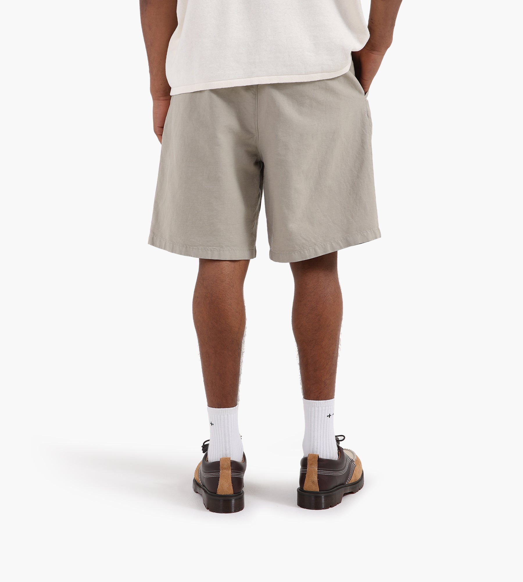 Norse Projects Benn Cotton Linen Shorts Clay