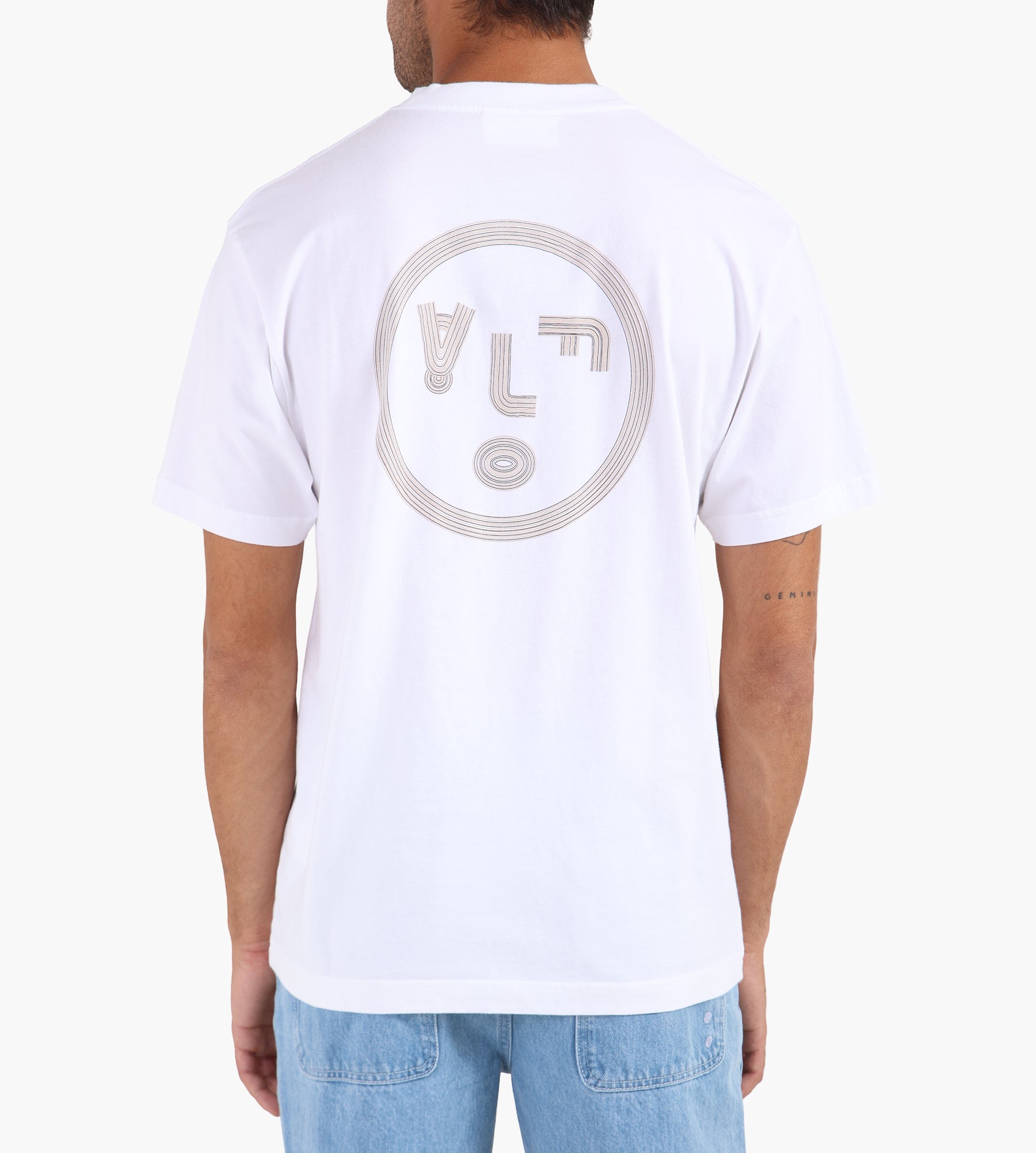 OLAF Lined Face Tee Optical White
