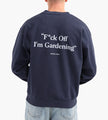 Bram's Fruit “F*ck Off” Crewneck Navy