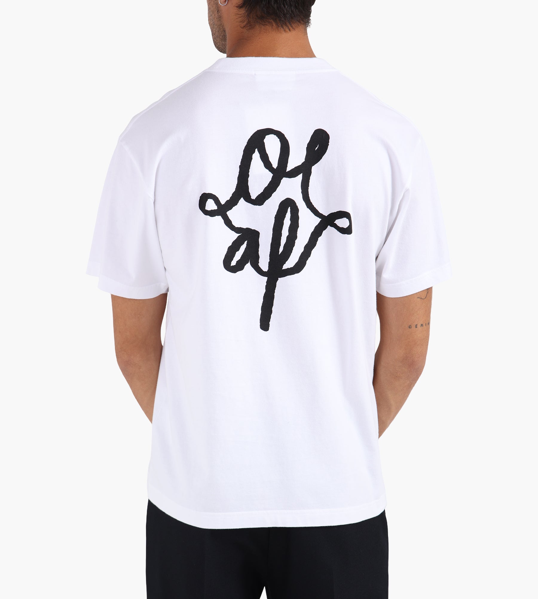 OLAF Monogram Graphic Tee Optical White