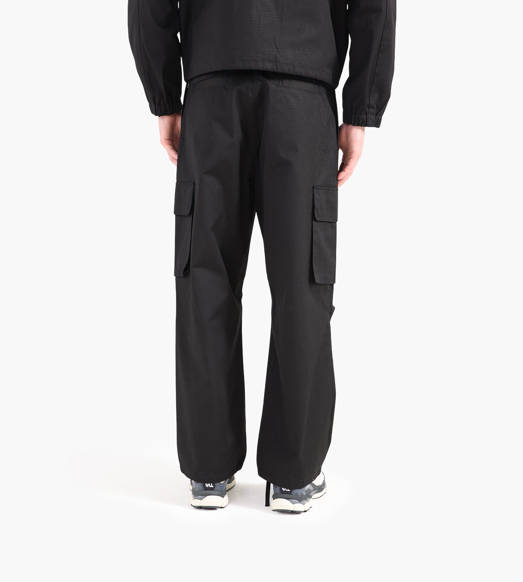 Arte Antwerp Waxed Ripstop Pants Black