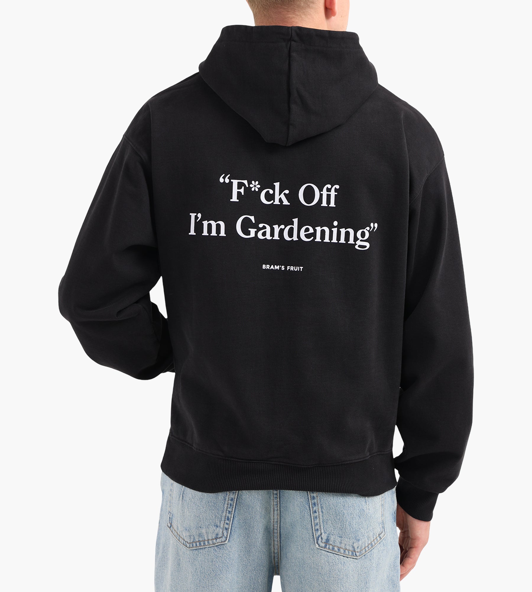 Bram's Fruit “F*ck Off” Hoodie Black