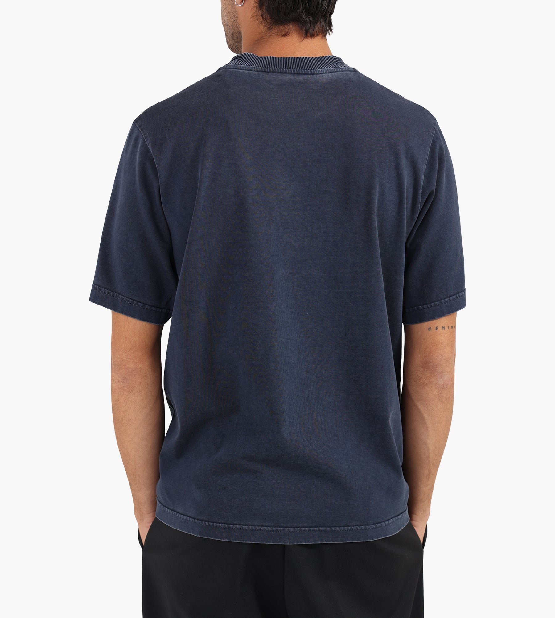 Bram's Fruit Chest Pocket T-shirt Washed Midnight Blue