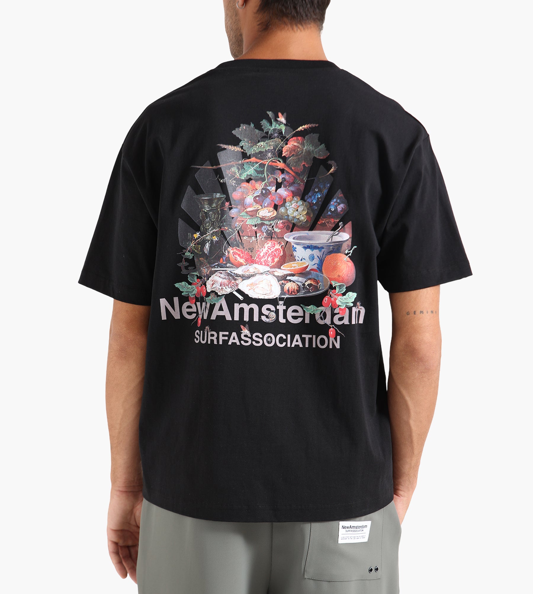New Amsterdam Surf Association Buffet Tee Black
