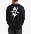 OLAF Monogram Graphic Crewneck Black