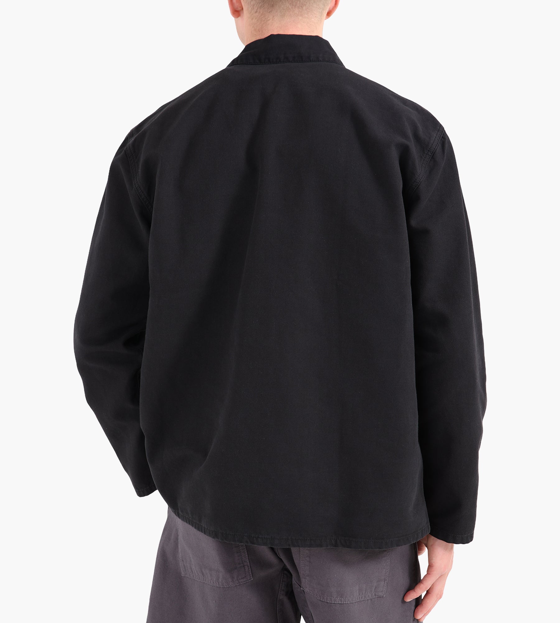 Service Works Canvas Chore Shirt Black