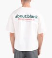 about:blank Tour T-Shirt Oat Red Green