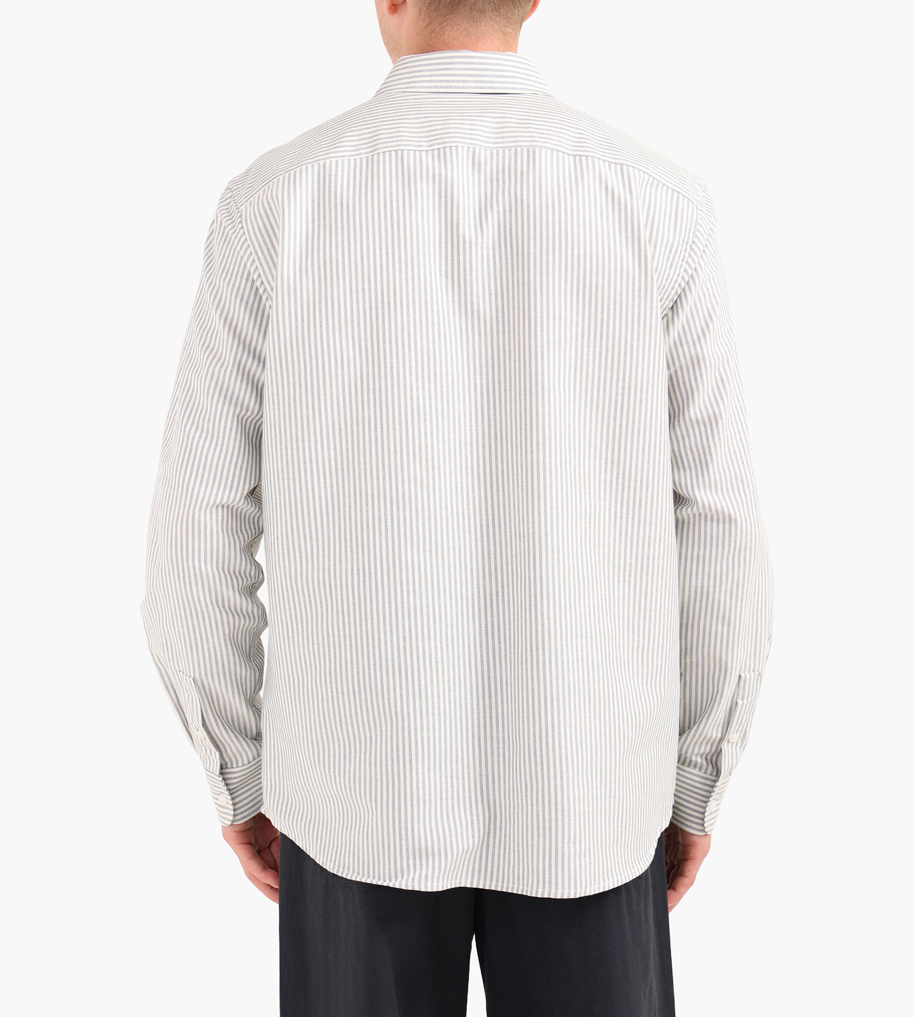 Palmes Deuce Oxford Shirt Blue Stripe