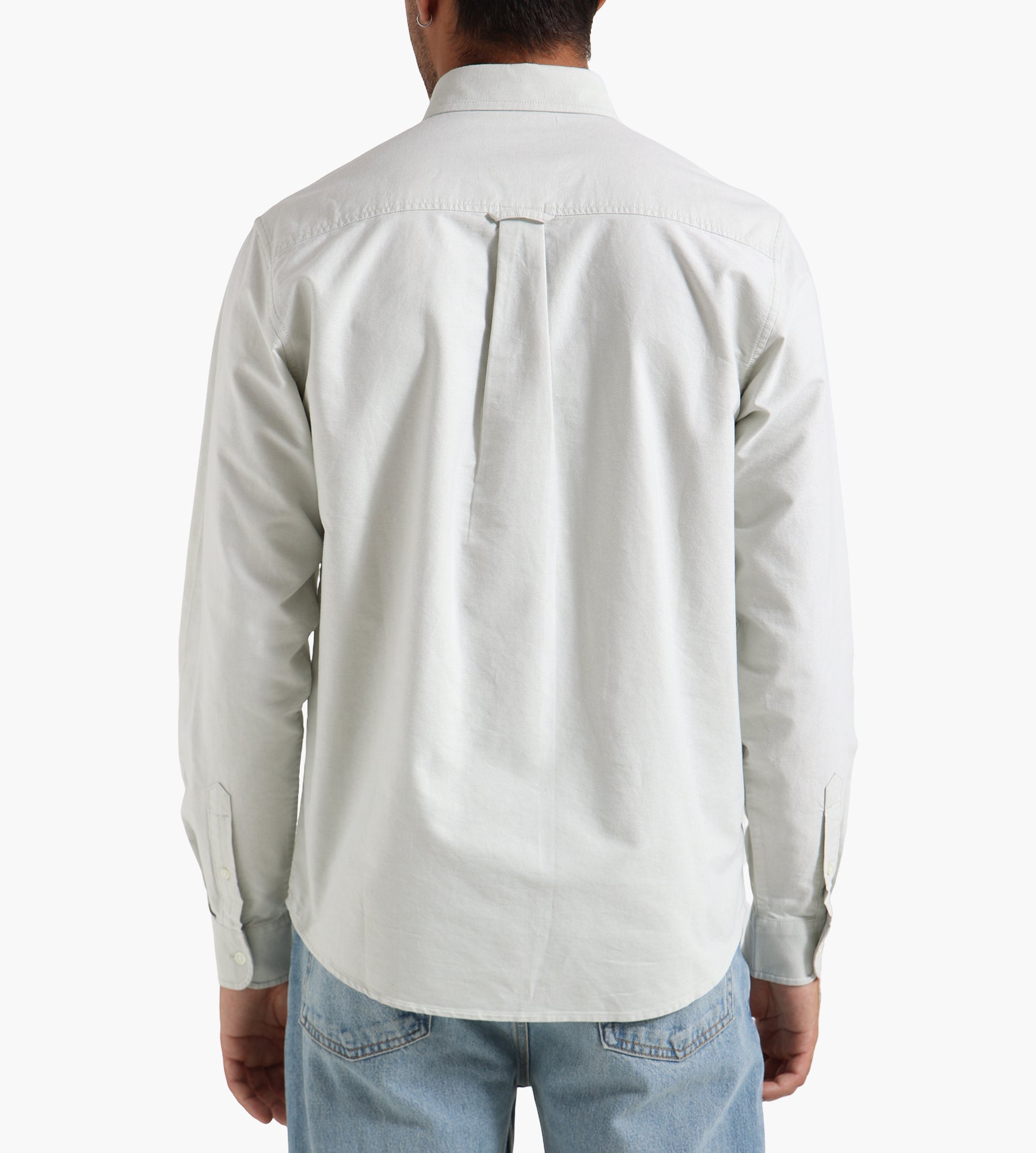 Carhartt WIP Long Sleeve C-Logo Shirt Pale Olive White