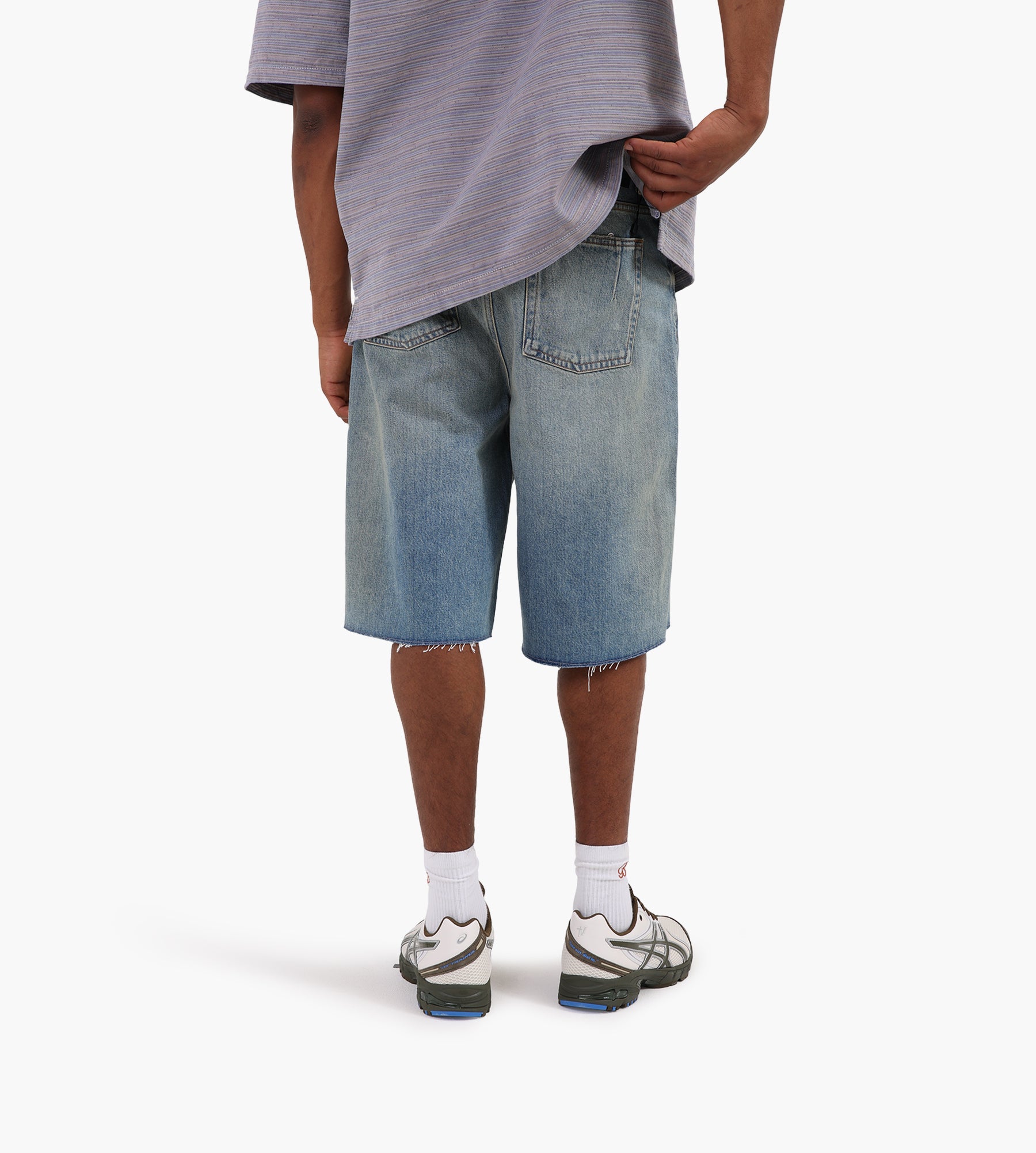 Won Hundred Kayce 80s Light Blue Shorts