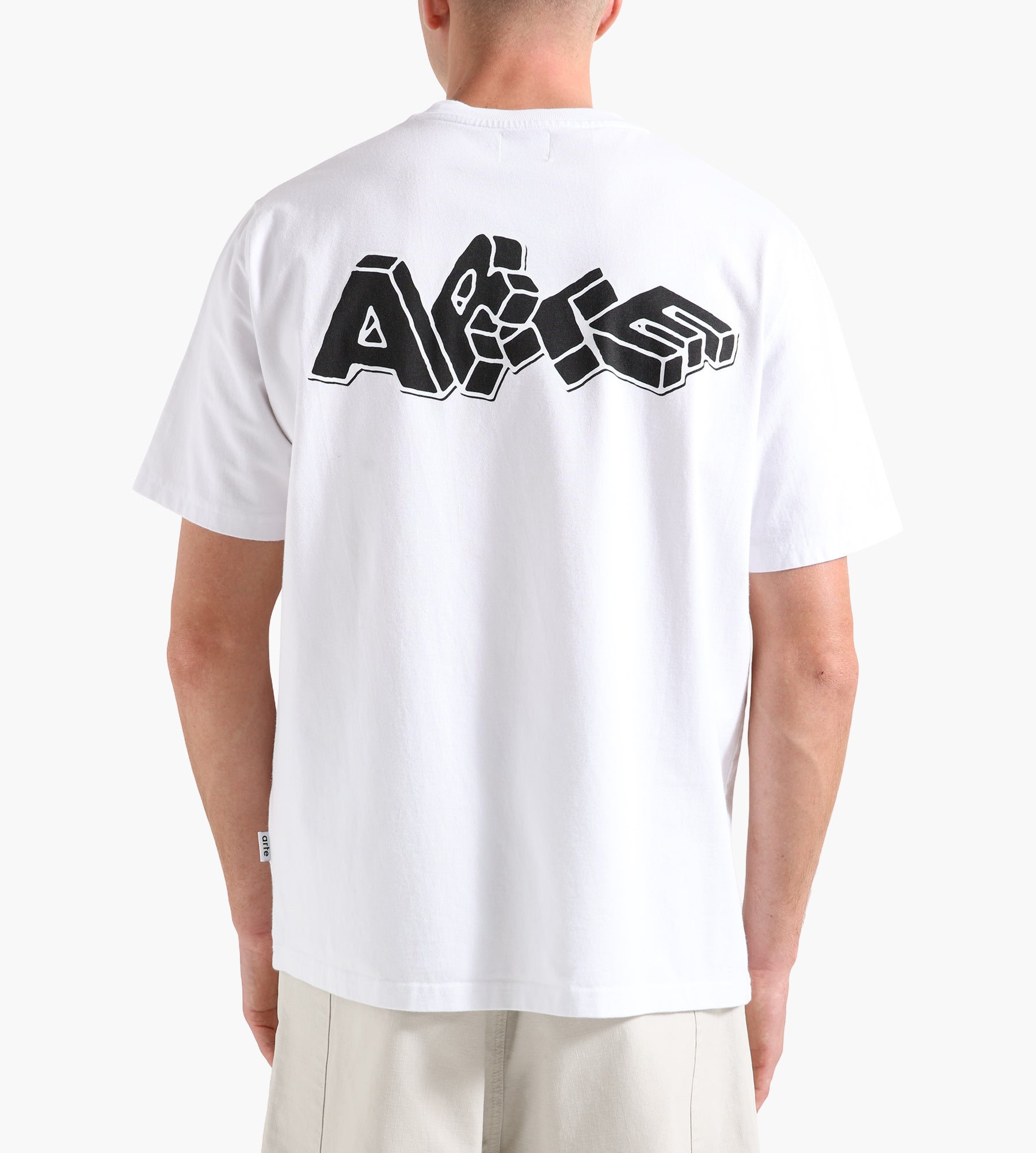 Arte Antwerp Blocks Print T-shirt White