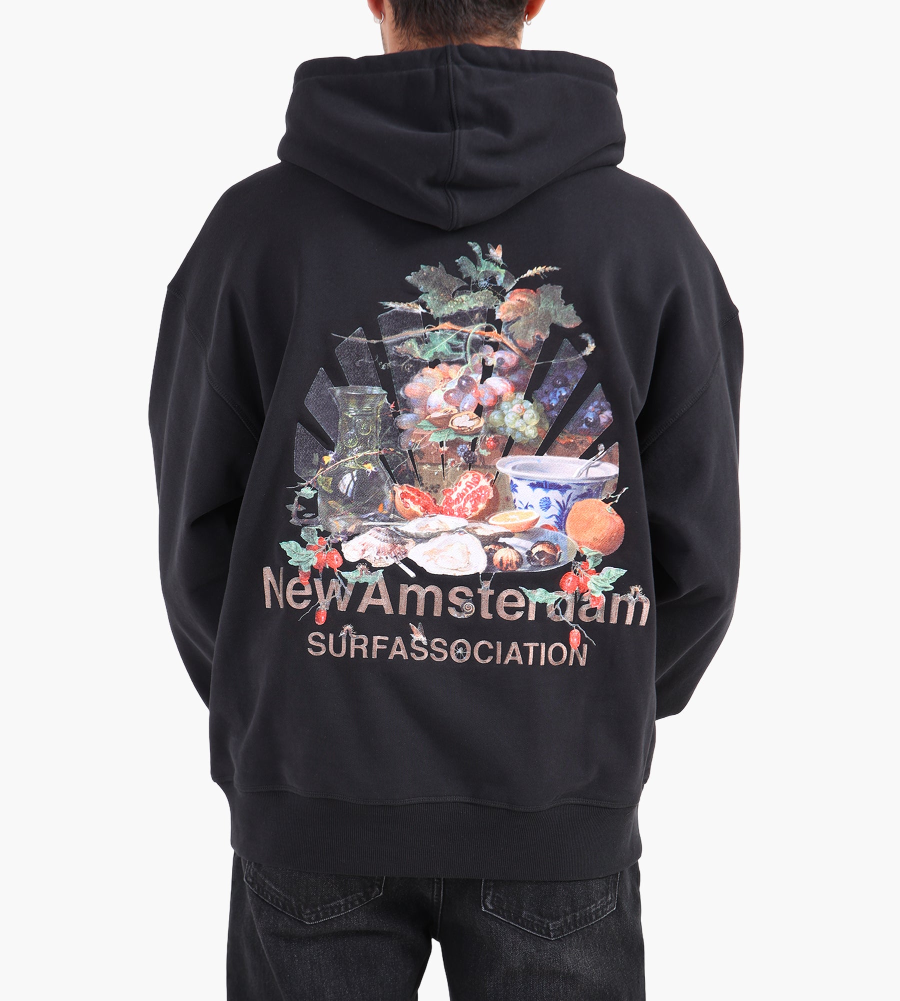 New Amsterdam Surf Association Buffet Hoodie Black