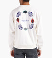 Bram's Fruit Flora Crewneck Solid Beige
