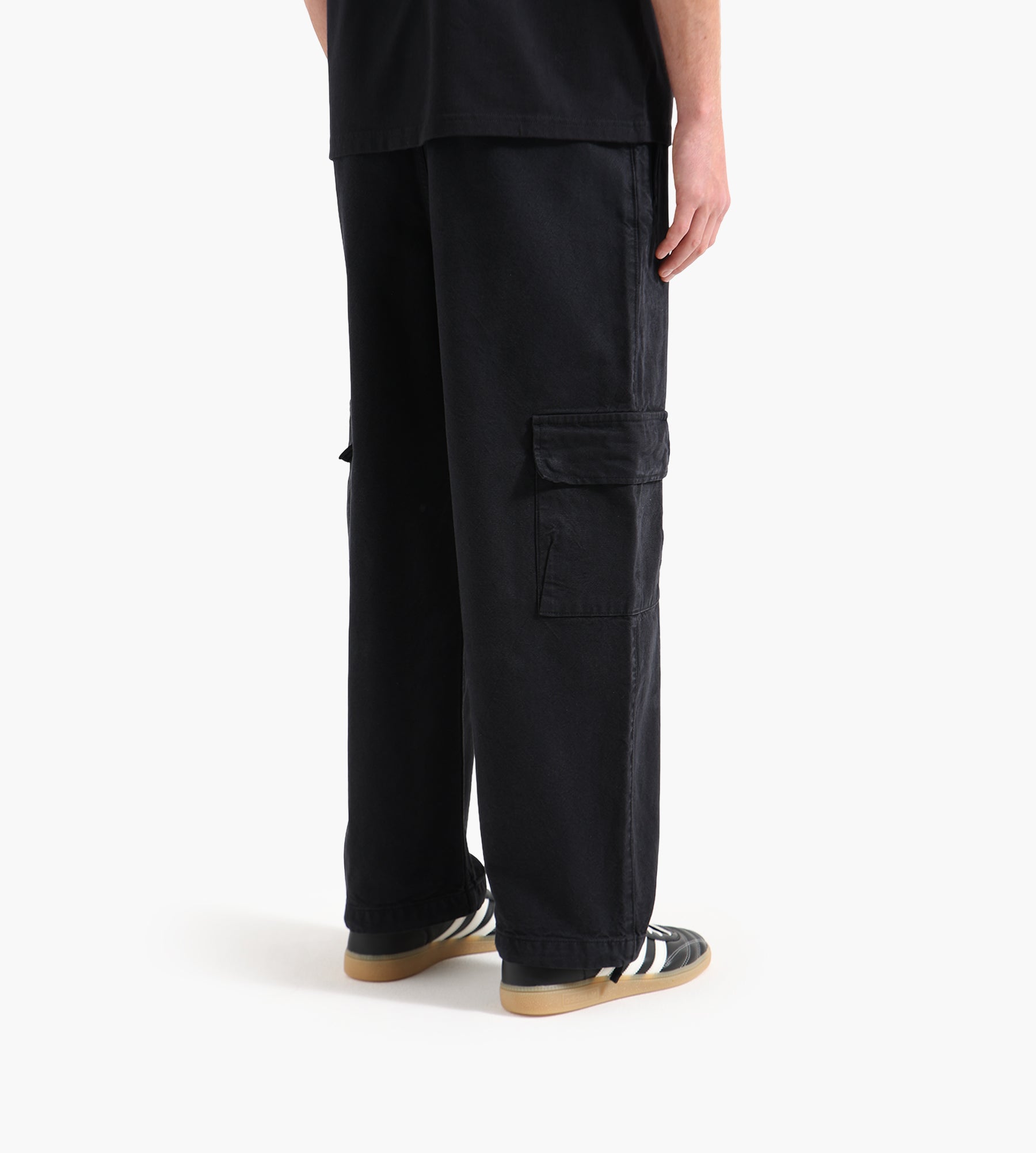 Arte Antwerp Low Cargo Pants Black