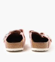 Birkenstock Boston BS Suede Leather Pink Clay